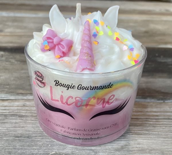 Bougie Gourmande parfum Licorne – Image 2
