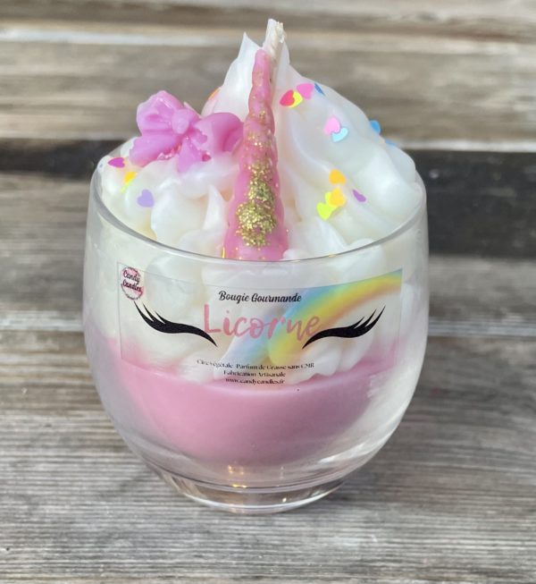 Bougie Gourmande parfum Licorne – Image 4