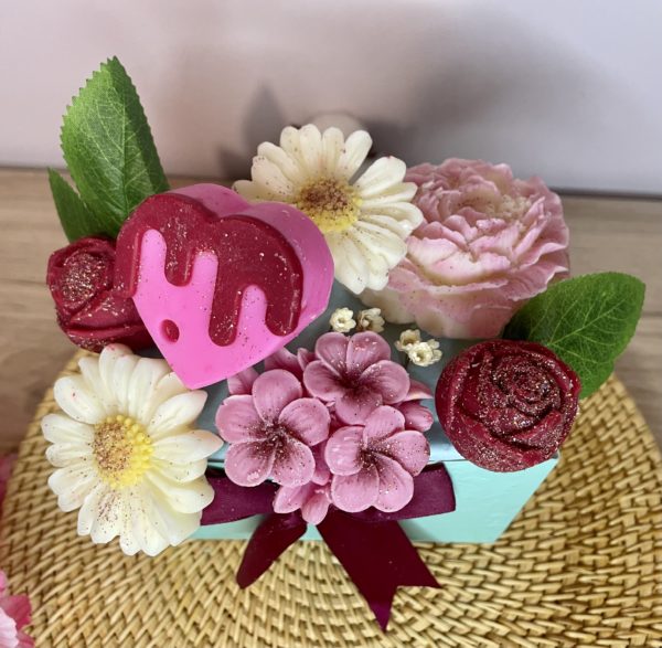 Bouquet Fondants parfumés / Etiquette personnalisable – Image 2