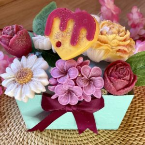 Bouquet Fondants parfumés / Etiquette personnalisable