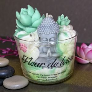 Bougie Gourmande parfum Fleur de Lotus