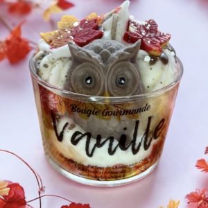 Bougie Gourmande parfum Vanille