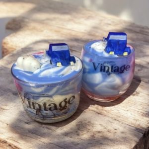 Bougie Gourmande parfum Hugo B. / Etiquette personnalisable