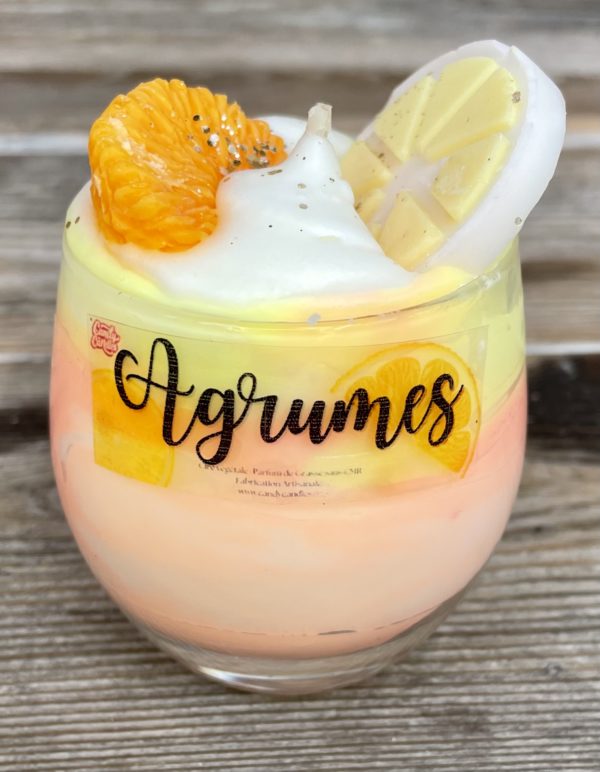 Bougie Gourmande parfum Agrumes – Image 4