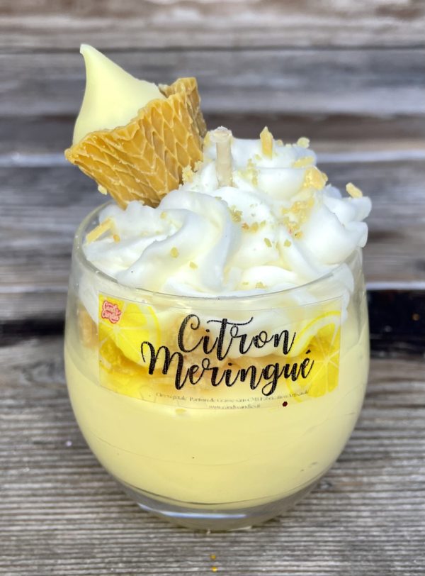 Bougie Gourmande parfum Citron Meringué – Image 5