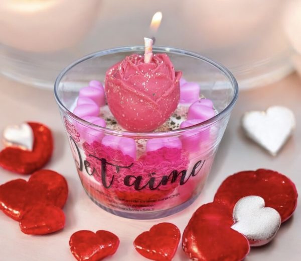 Bougie parfumée personnalisée la vie est belle