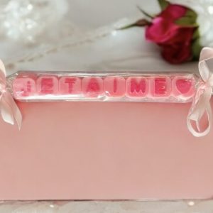 Fondant parfumé Lettres a personnaliser