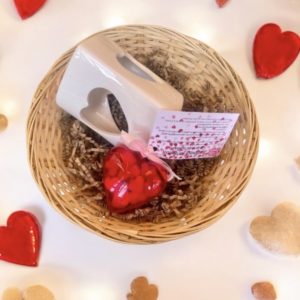 Brûleur coeur + Fondant parfumé Coeur / Petits coeurs