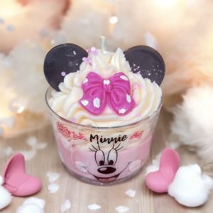 Bougie Gourmande Minnie Fraise