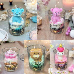 Bougie bapteme invité mariage