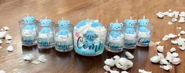Bougie Gourmande Baptême, Mariage, Baby shower – Image 10