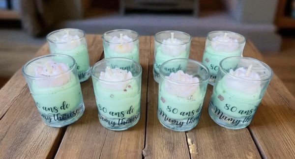Bougie Gourmande Baptême, Mariage, Baby shower – Image 12