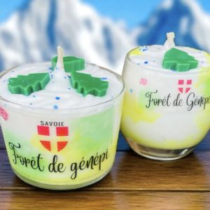 Bougie Gourmande parfum Génépi