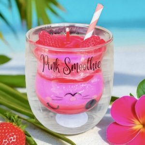 Bougie Gourmande parfum Fraise