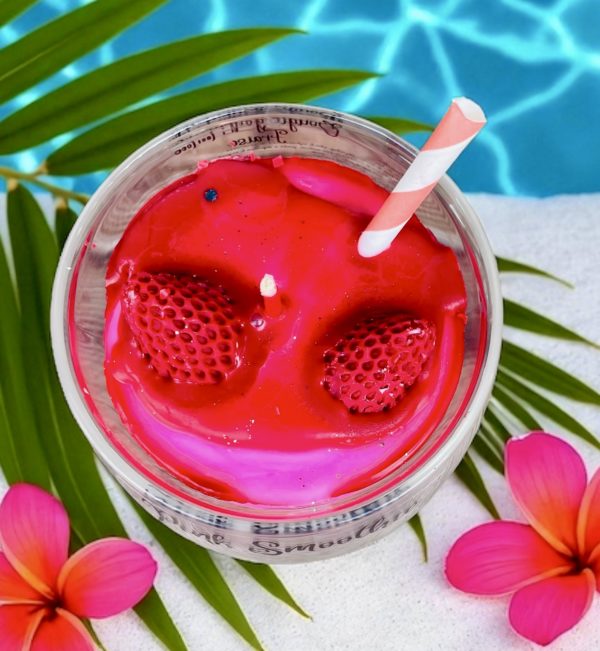 Bougie Gourmande parfum Fraise – Image 2