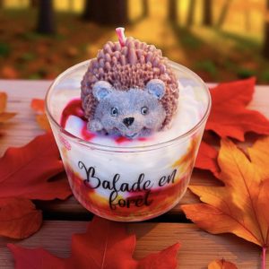 Bougie Gourmande parfum Balade en forêt