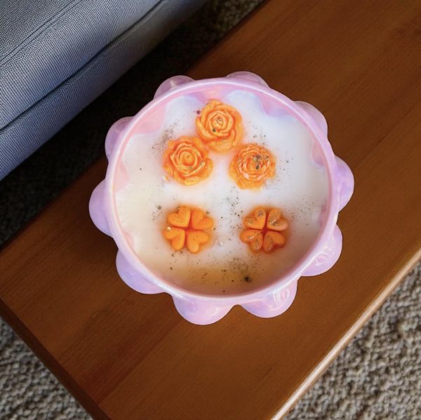 Bougie XXL Bubble Rose – Fleur de Tiaré – Image 2