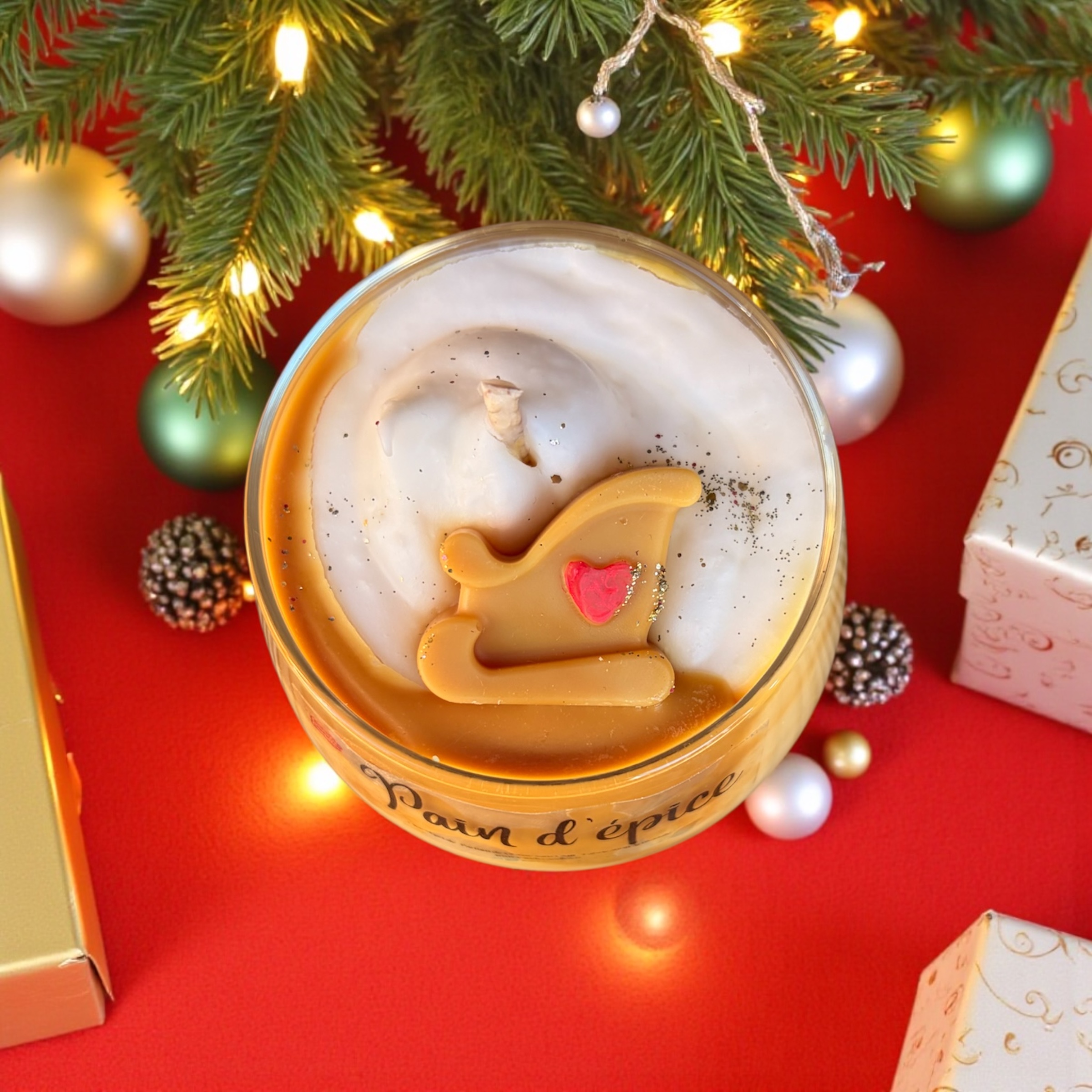 Bougie Gourmande parfum Pain d'épice – Image 5