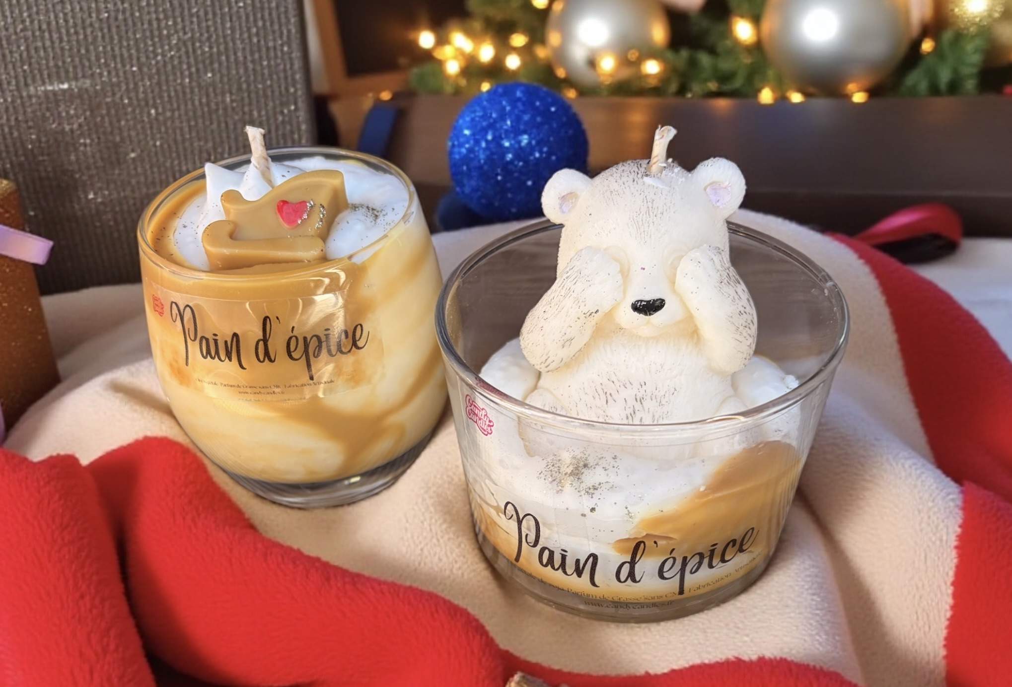 Bougie Gourmande parfum Pain d'épice