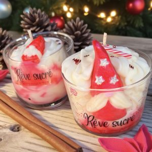 Bougie Gourmande parfum Sucre d'Orge