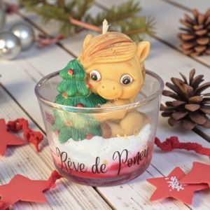 Bougie Gourmande Bûche de Noël