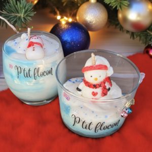 Bougie Gourmande parfum Baies Givrées