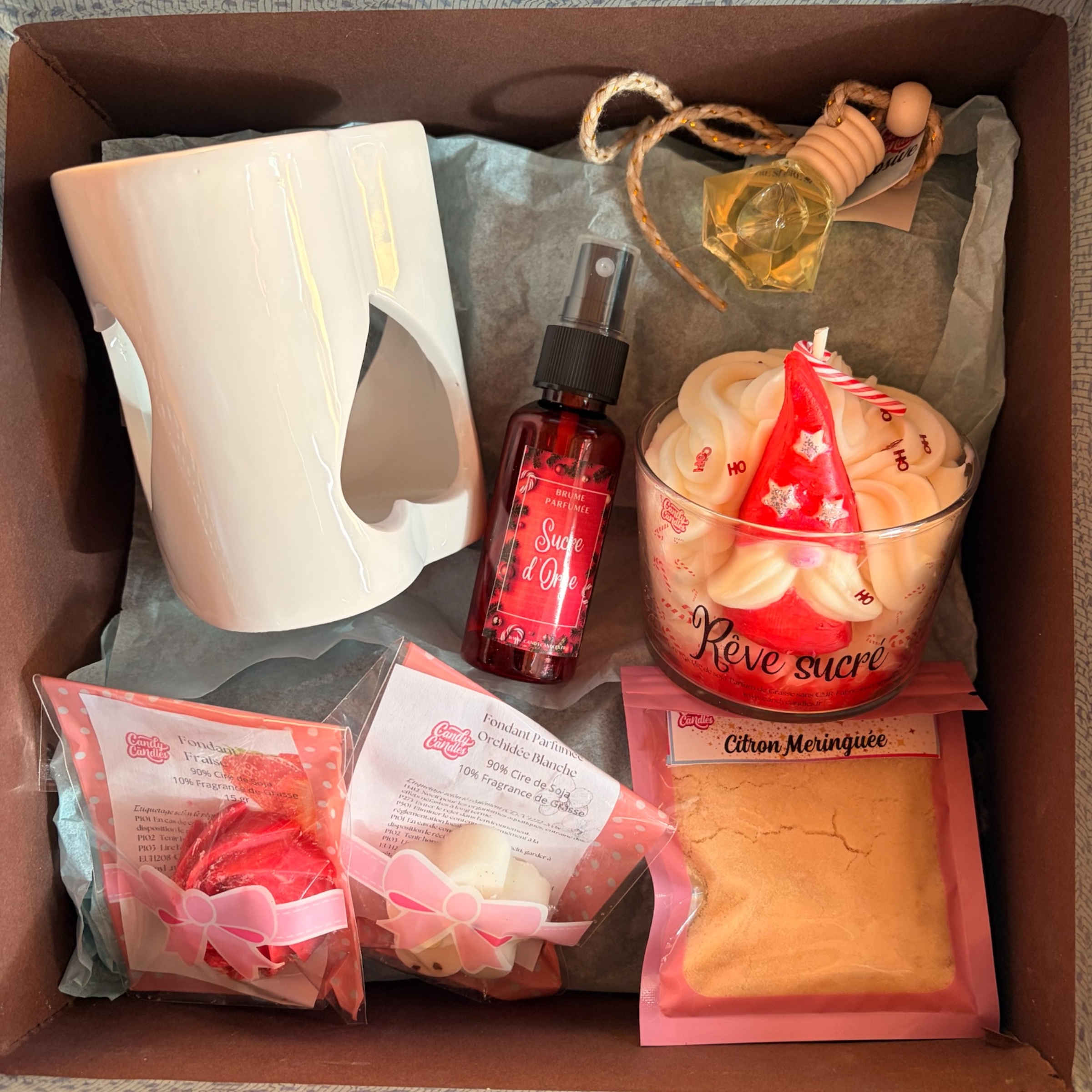 MAXI Coffret Douceur de Noël Bougie grand format – Image 2