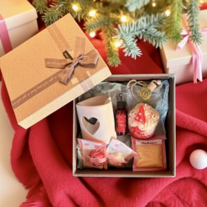 MAXI Coffret  Douceur de Noël Bougie grand format