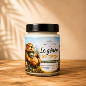 Bougie Le Génépi des Alpages 180G Senteur Génépi