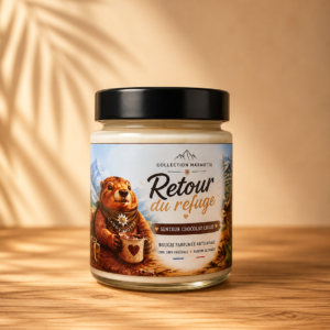 Bougie Retour du refuge 110G chocolat chaud