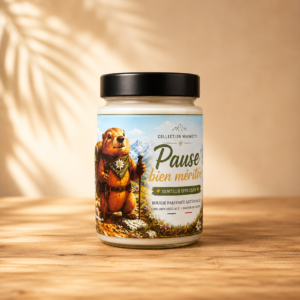 Bougie Pause bien méritée 180G Senteur spéculos