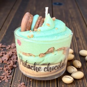 Bougie Gourmande Chocolat Pistache