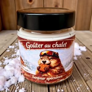 Bougie Goûter au chalet 110G Spéculoos