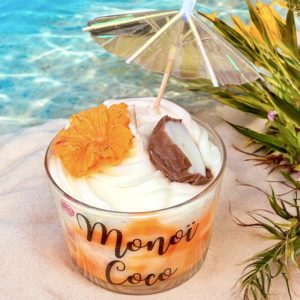 Bougie Gourmande parfum Monoï Coco