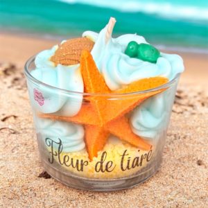 Bougie Gourmande parfum Fleur de Tiaré