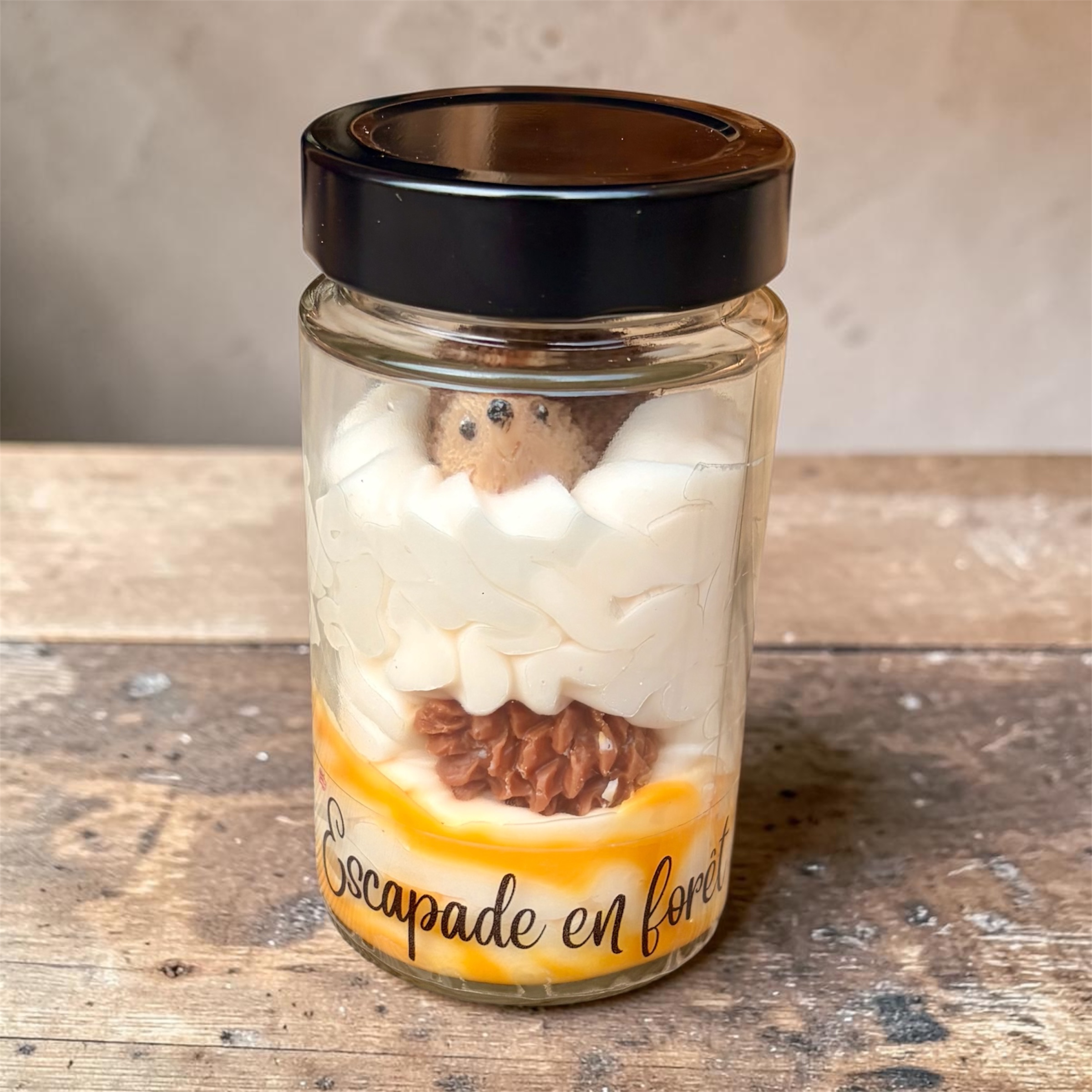 Bougie Gourmande parfum Crumble Pomme